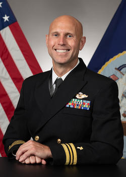 U.S. Navy Chaplain Andrew Hoyle. Photo provided.